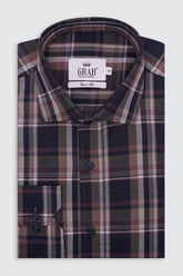 Blue CHECK SHIRT